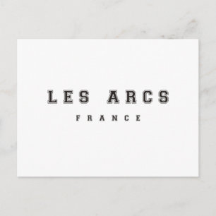 Les Arcs France Postcard