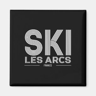 Les Arcs Ski Resort France Alps French Skiing Souv Magnet