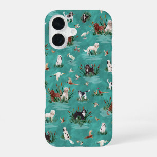 LES BARBETS Aqua iPhone 16 Case