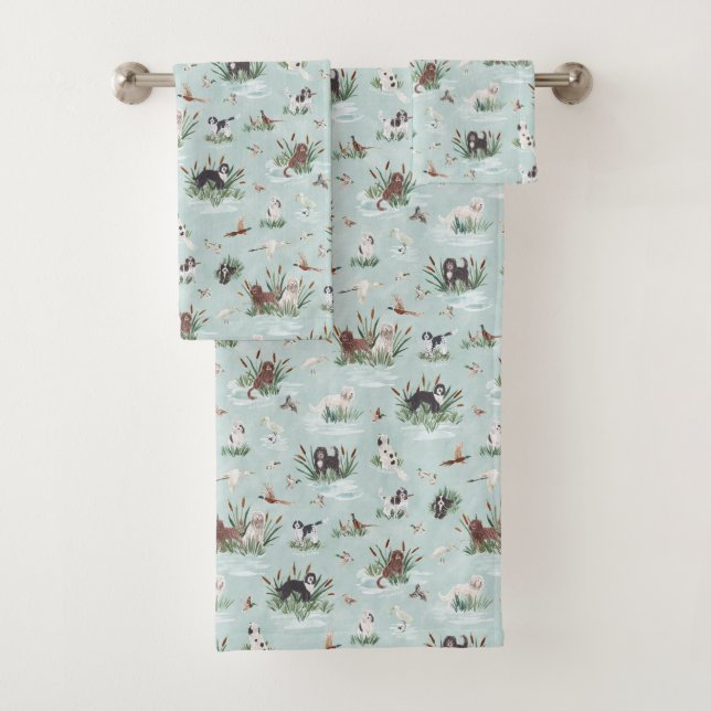 LES BARBETS BATH TOWEL SET (Insitu)