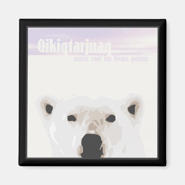 Les Bears Polars Magnet (Front)