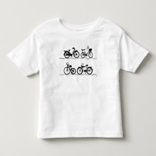 Les Bicyclette Black T-Shirt