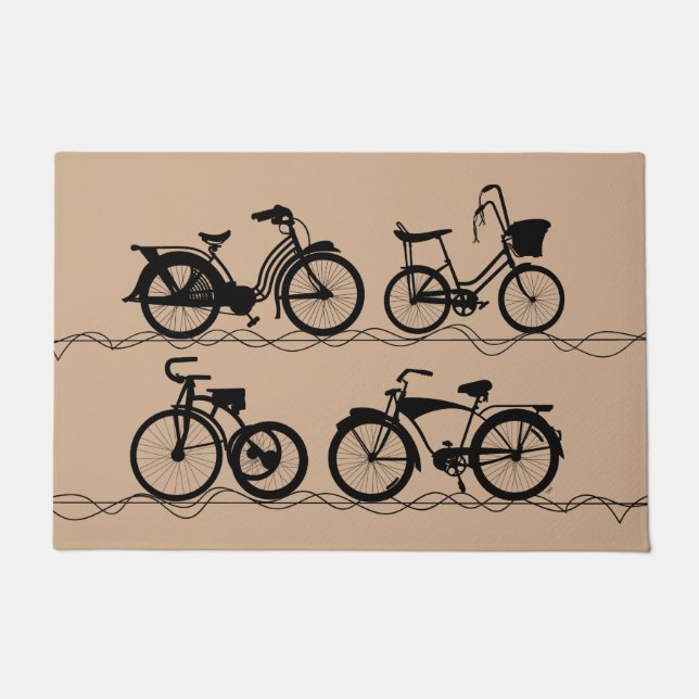 Les Bicyclettes Doormat (Front)