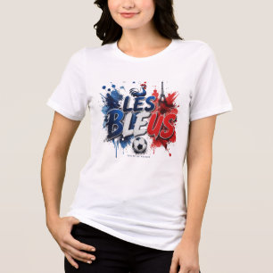 LES BLEUS Football Culture Tri-Blend Shirt