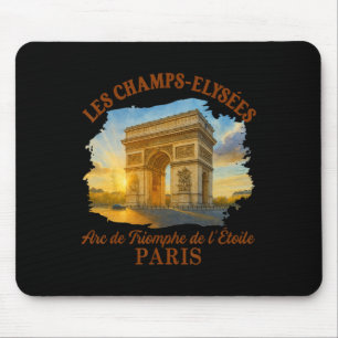 Les Champs-elysées Paris Travel Meet Me In Paris S Mouse Pad