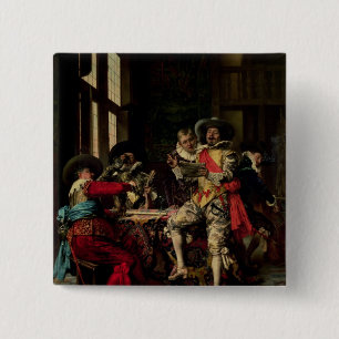 Les Chanteurs 15 Cm Square Badge