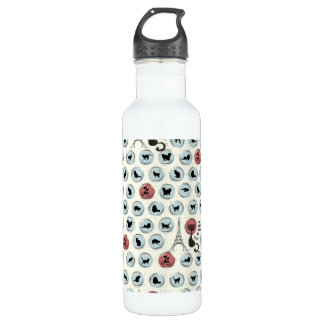 Les Chats Noirs de Paris 710 Ml Water Bottle