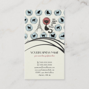Les Chats Noirs de Paris Business Card