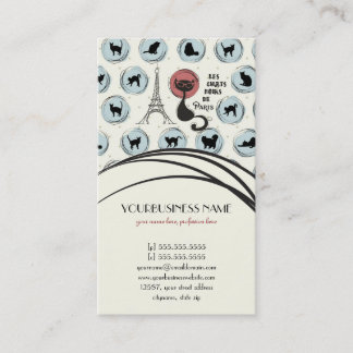 Les Chats Noirs de Paris Business Card