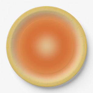 Les Couleurs 13 Sunshine Gradient Paper Plate