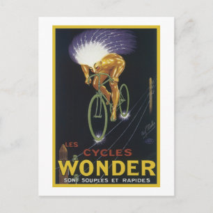 Les Cycles Wonder Postcard