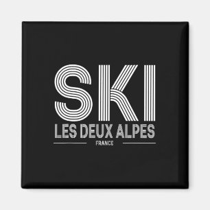 Les Deux Alpes Ski Resort France Alps French Skiin Magnet