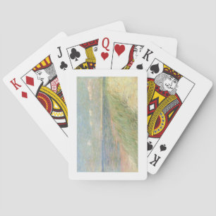 Les Dunes du Zwin, Knokke, 1887 (oil on canvas) Playing Cards