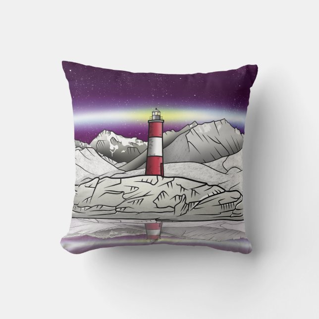 Les Eclaireurs Lighthouse Argentina Cushion (Front)