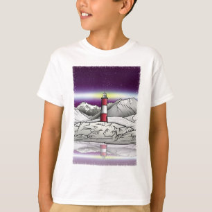 Les Eclaireurs Lighthouse Argentina Landscape T-Shirt