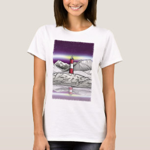 Les Eclaireurs Lighthouse Argentina Landscape T-Shirt