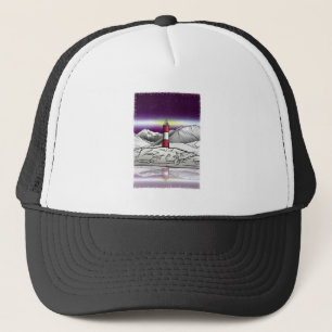 Les Eclaireurs Lighthouse Argentina Landscape Trucker Hat