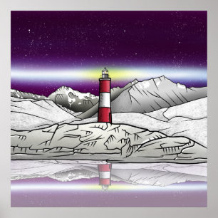 Les Eclaireurs Lighthouse Argentina Poster