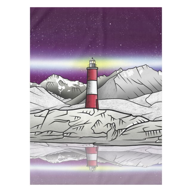 Les Eclaireurs Lighthouse Argentina Tablecloth (Front)