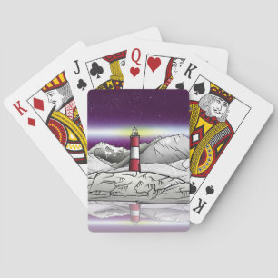 Les Eclaireurs Lighthouse Southern Argentina Playing Cards