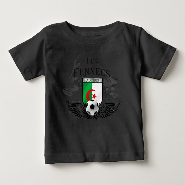 Les Fennecs 2014 Algeria football Baby grow gift Baby T-Shirt (Front)