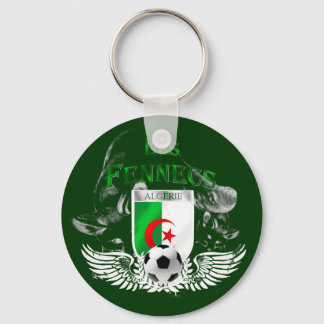 Les Fennecs flag of Algeria Algerie Keychain