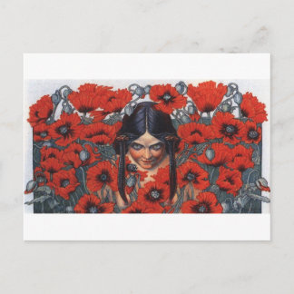 Les Fleurs du Mal - Destruction Postcard