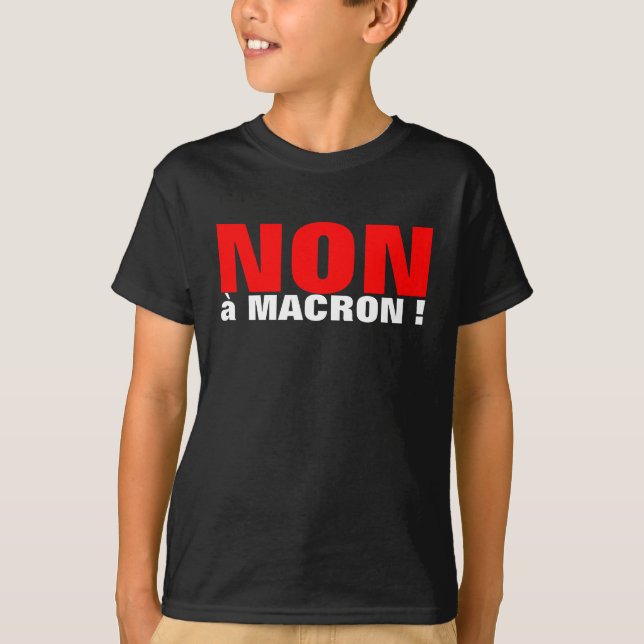 Les Francais choisissent le NON - Kids shirt (Front)