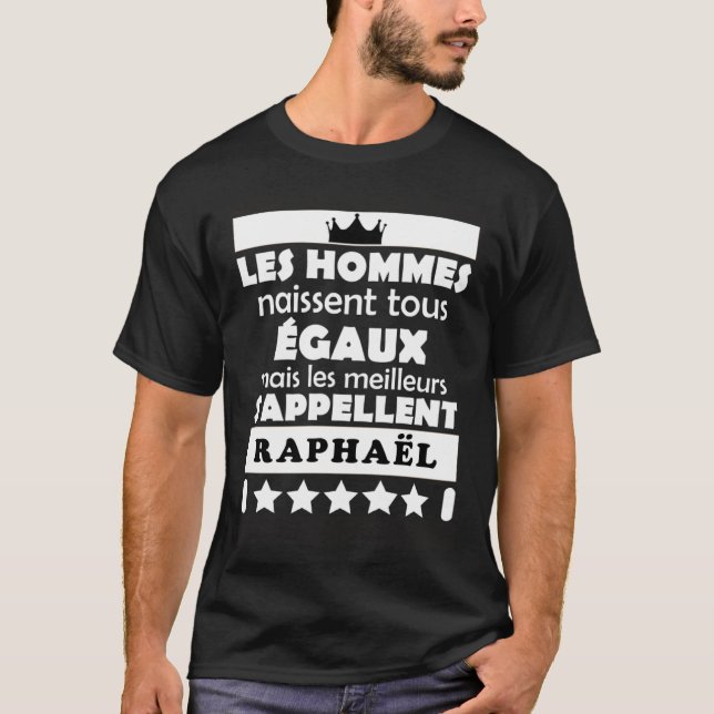 les hommes nait tous égaux mais les meilleur RAPHA T-Shirt (Front)