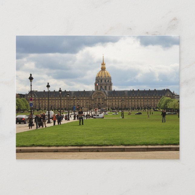 Les Invalides Postcard (Front)