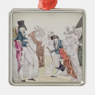 Les Invisibles', c.1807 Metal Ornament
