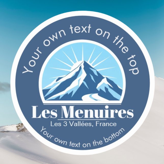 Les Menuires trois Vallées France ski resort gift (Creator Uploaded)