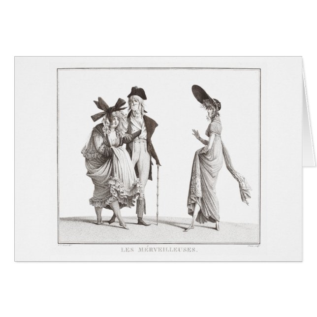 Les Mérveilleuses - 18th Century Fashion Victims (Front Horizontal)