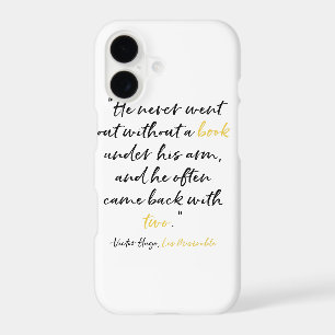 Les Miserables Phone Case Book Quote Victor Hugo