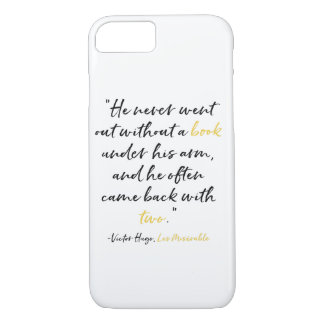 Les Miserables Phone Case Book Quote Victor Hugo