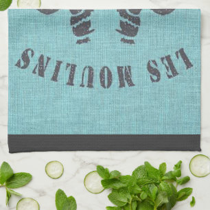 Les Moulins De Provence Tea Towel