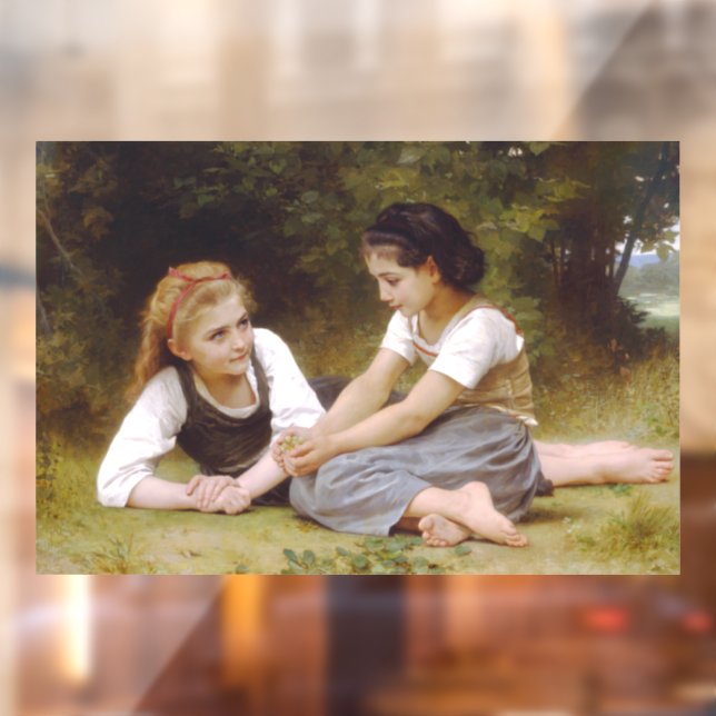 Les Noisettes: Child Girlfriends Gathering Nuts (Sheet 2)