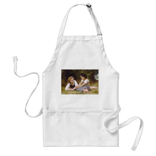 Les Noisettes: Young Girls Collecting Hazelnuts Standard Apron (Front)