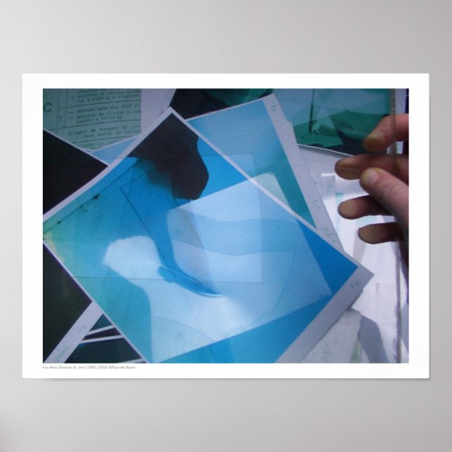 Les Non-Dessins du Jour 2005-2006 Blue Prints P (Front)