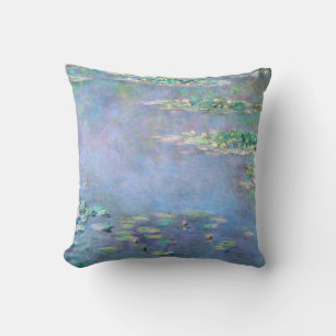 Les Nympheas Water Lilies 1906 Monet Fine Art Cushion