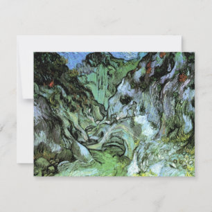 Les Peiroulets Ravine by Vincent van Gogh