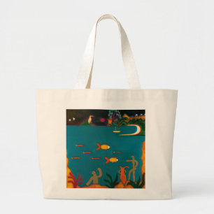 Les Trésors Romaines au Fond de la Mer Large Tote Bag