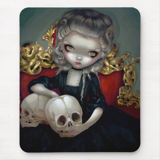 "Les Vampires: Les Crânes" Mousepad (Front)
