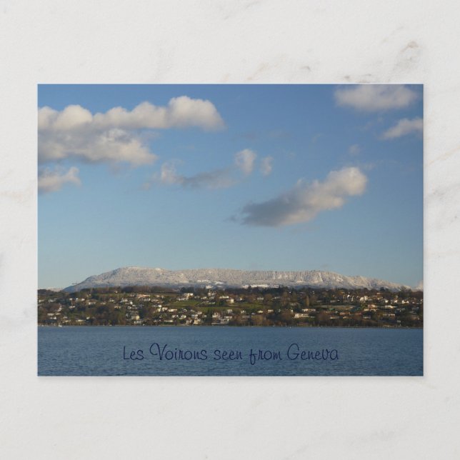 Les Voirons Postcard (Front)