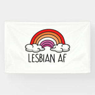 LESBIAN AF BANNER