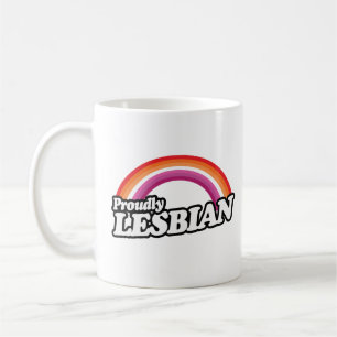 Lesbian and Proud Coffee Mug