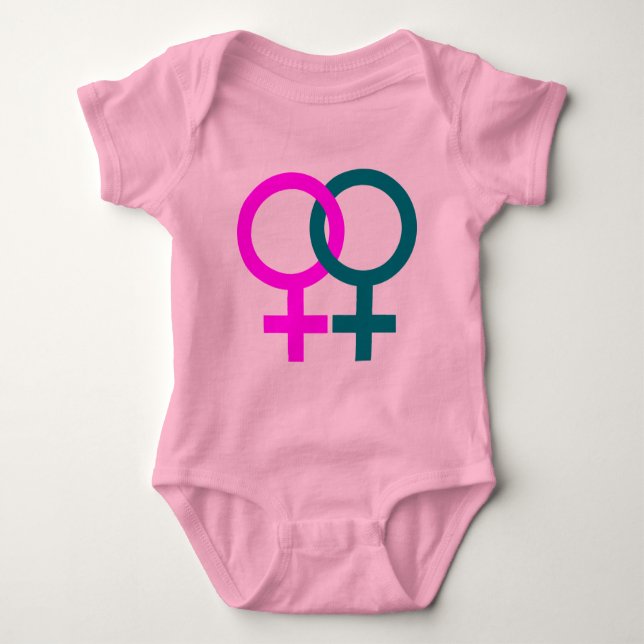 Lesbian Baby Bodysuit (Front)