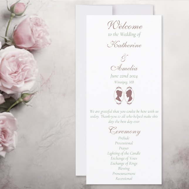 Lesbian Brides Regency Pink Roses (Creator Uploaded)