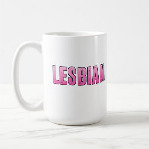 lesbian coffee mug