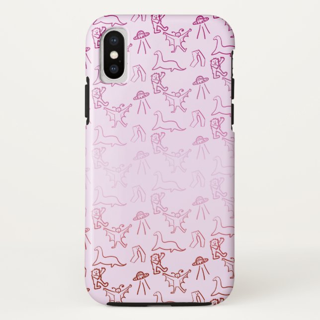 Lesbian Cryptid Pride Case-Mate iPhone Case (Back)